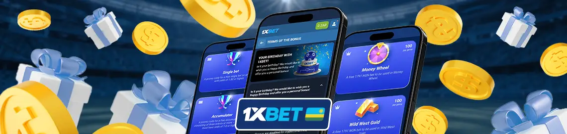 How to use 1xBet bonus in Rwanda